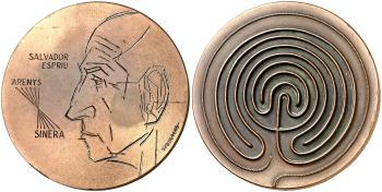 Moneda Commemorativa de Subirachs